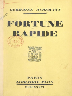 cover image of Fortune rapide